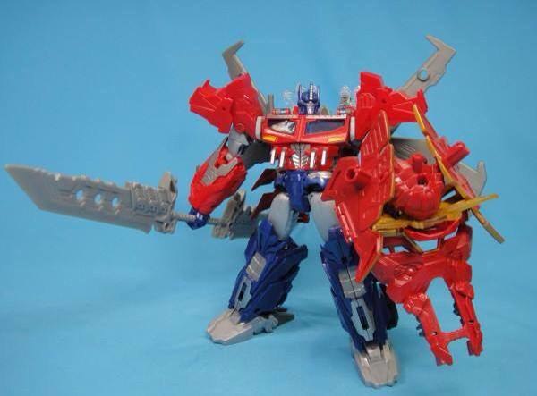 Transformers Go! EX Optimus Prime Out Of Box Images Of Triple Changer Figure  (4 of 5)